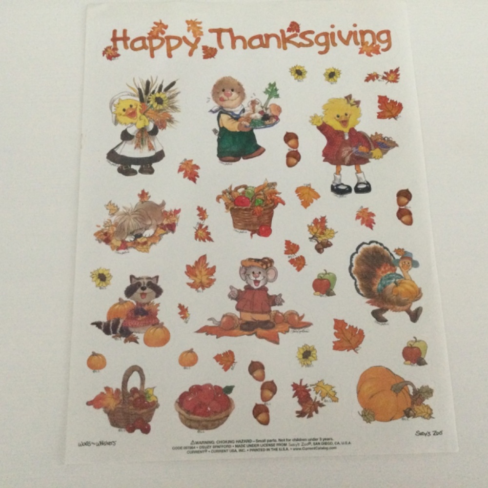 Sticker Set - Thanksgiving - Picture 2 of 6